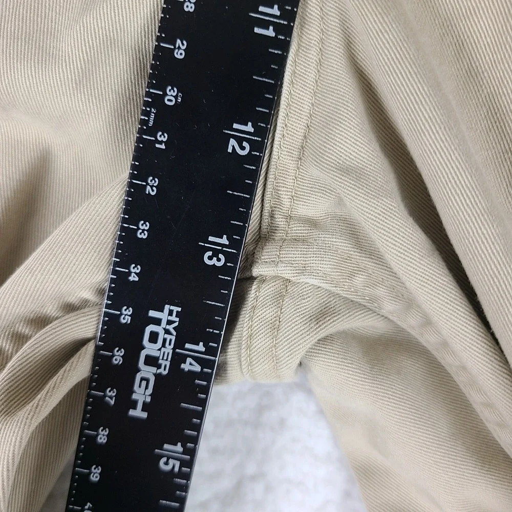 Polo‎ Ralph Lauren Cargo Pants Mens 36x30 Beige 100% Cotton Trousers Slacks VTG